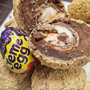 Brownie Creme Scotch Egg