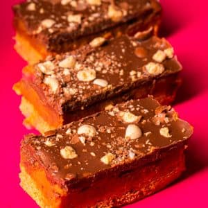 Malteaser Caramel Slice